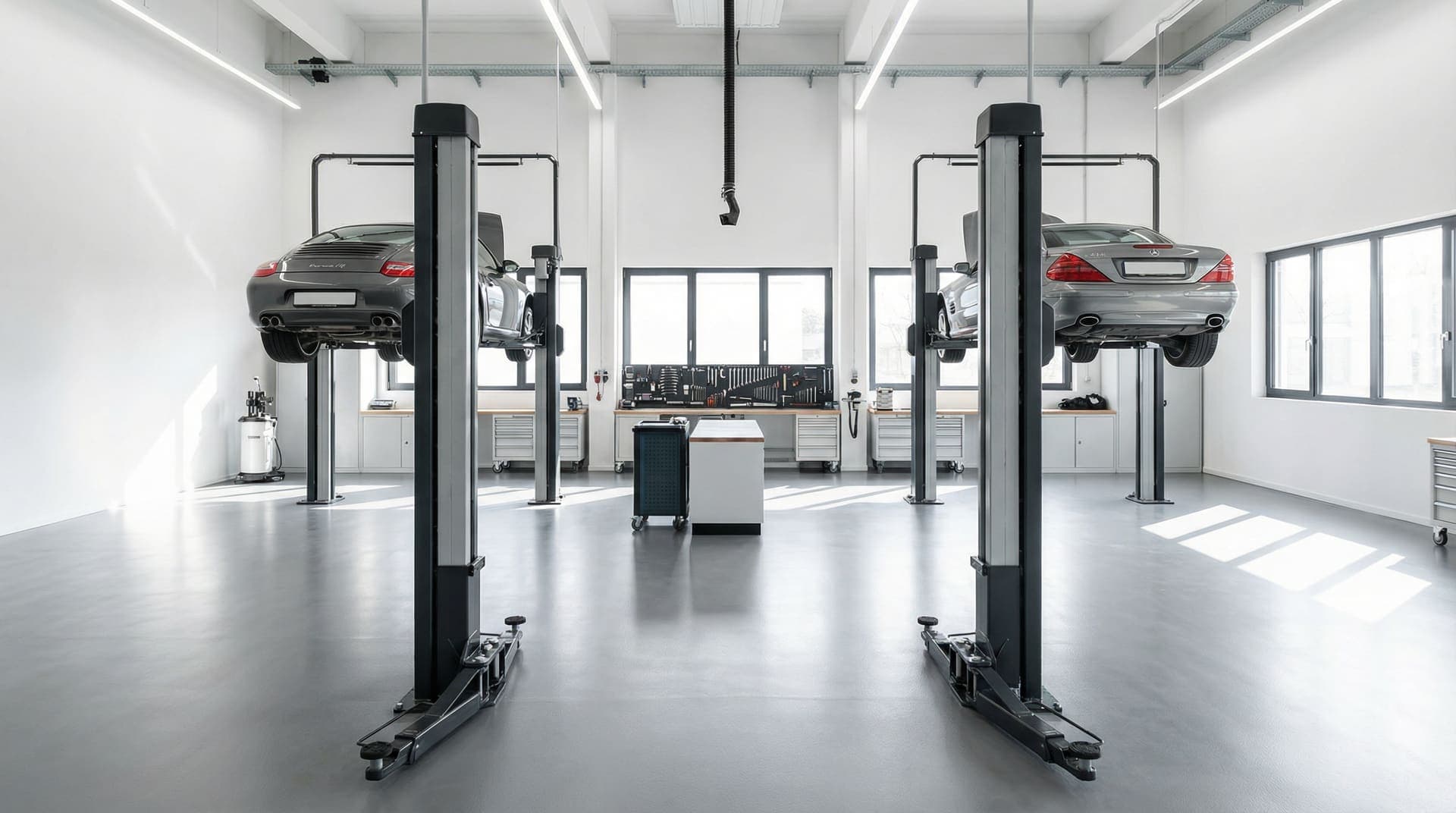 Workshop interior
